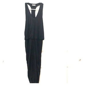 Black Helmut Lang cotton dress - Size P